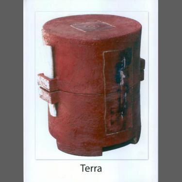 Terra Dunkelrot mit Detailbemalung Verfügbarkeit anfragen !!!